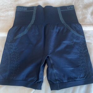 Gymshark Navy Blue Bike Shorts